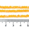 Imitation Jade Glass Beads Strands EGLA-A034-T2mm-MB05-5