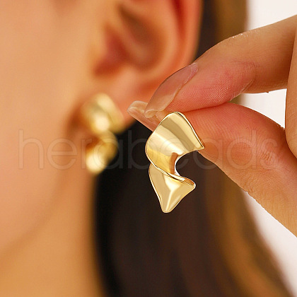 Alloy Stud Earrings WGD0B9F-02-1