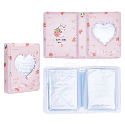 Gorgecraft 1Pc PVC Card Storage Albums AJEW-GF0004-33A-1