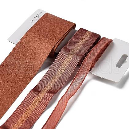 9 Yards 3 Styles Polyester Ribbon SRIB-C002-04C-1