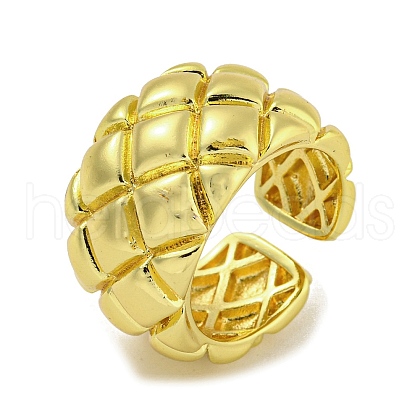 Brass Cuff Rings for Women RJEW-E294-02G-01-1