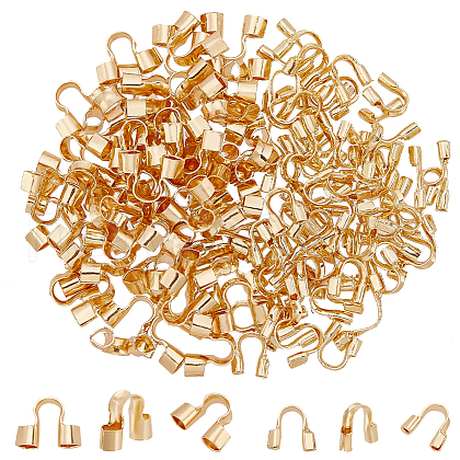   120Pcs 2 Styles Brass Cord Locks KK-PH0006-84LG-1