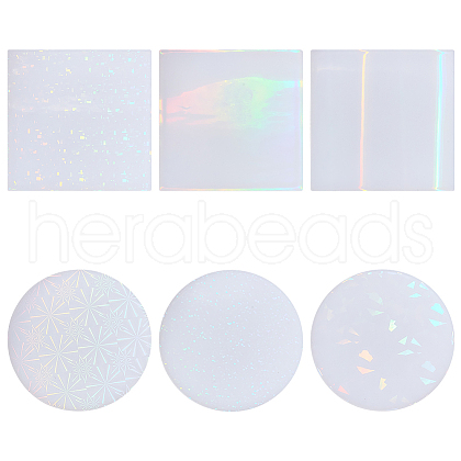 AHADERMAKER 6Pcs 6 Style Silicone Pads SIL-GA0001-12-1