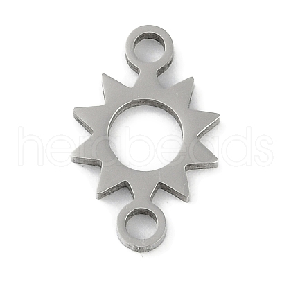 Non-Tarnish 304 Stainless Steel Connector Charms STAS-L279-013P-1