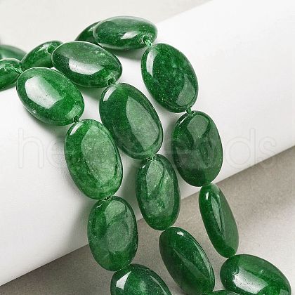 Natural Malaysia Jade Beads Strands G-K392-C03-13x18mm-1