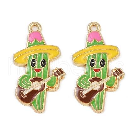 Cinco De Mayo Theme Alloy Enamel Pendants FIND-M080-02A-G-1