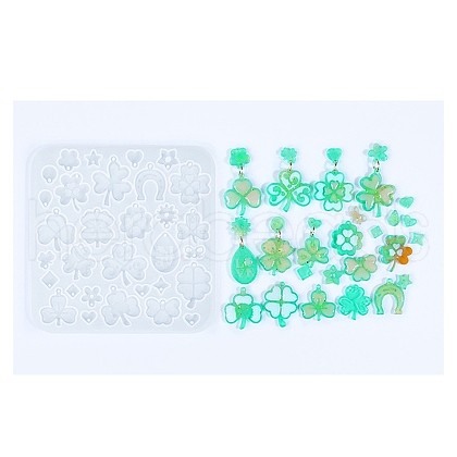 Clover Series DIY Silicone Ornaments Molds SIMO-R012-01A-1