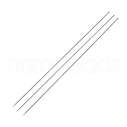 Steel Beading Needles with Hook for Bead Spinner TOOL-C009-01B-05-1