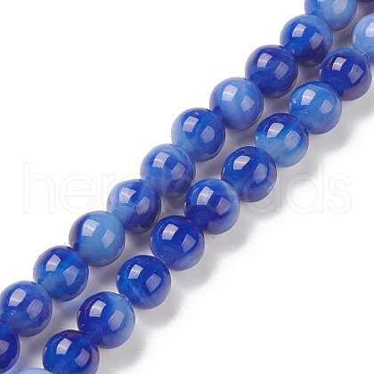 Handmade Lampwork Beads Strands LAMP-D072-A-07-1