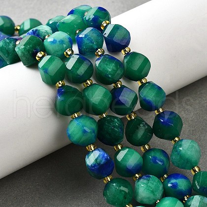 Natural Quartz Dyed Beads Strands G-U023-A02-03-1
