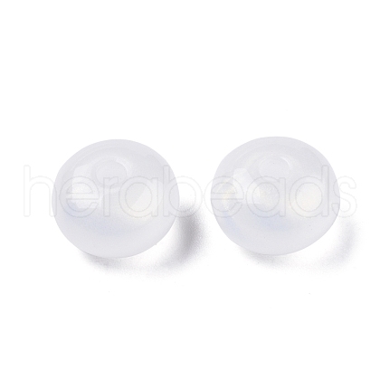 Opaque Acrylic with Glitter Powder Beads SACR-G024-08-1