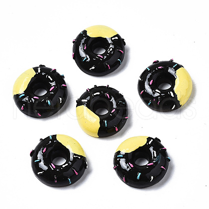 Spray Painted Resin Cabochons CRES-Q215-001A-1
