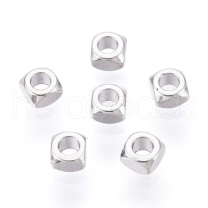 Brass Spacer Beads KK-T075-64P-1