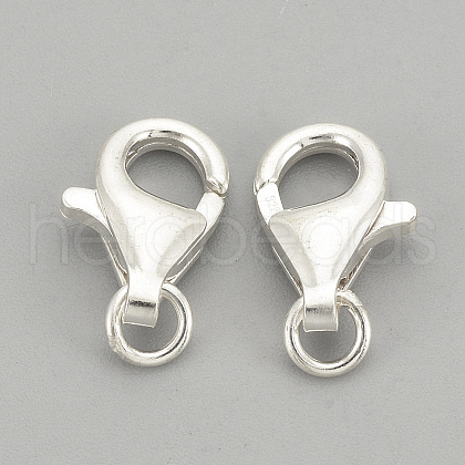 925 Sterling Silver Lobster Claw Clasps STER-S002-59-1