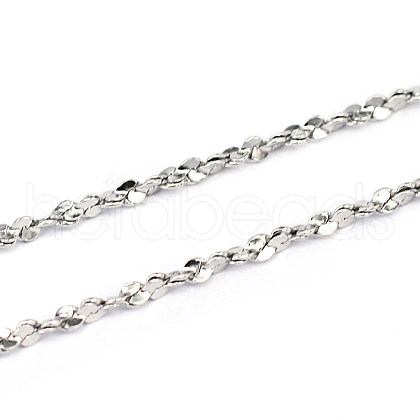 304 Stainless Steel Chains CHS-L001-170-0.5mm-1