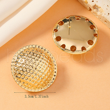 Alloy Stud Earrings FS-WG2070E-07-1