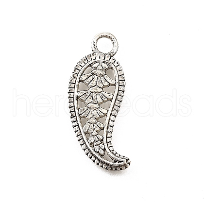 Tibetan Style Alloy Pendants TIBE-L008-62AS-1