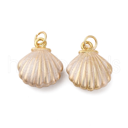 Brass Enamel Pendants X-KK-S525-09G-A-1