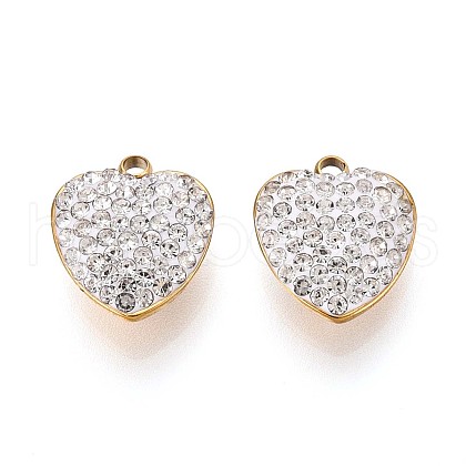 Ion Plating(IP) 201 Stainless Steel Charms STAS-N109-219G-1