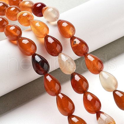 Natural Red Agate Beads Strands G-B106-A22-02-1