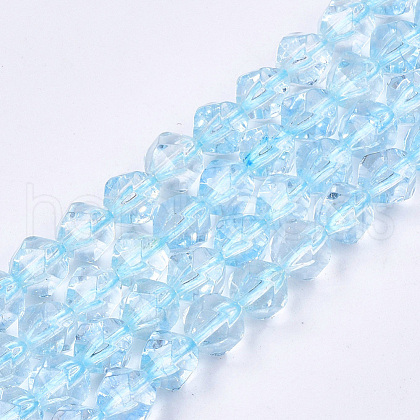 Synthetic Quartz Crystal Beads Strands G-T108-29A-1
