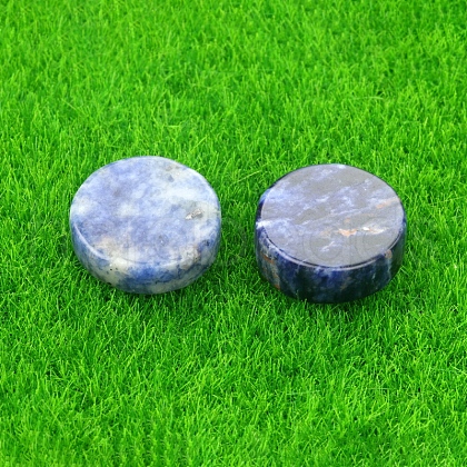 Natural Blue Spot Jasper Healing Stones PW-WG21121-06-1