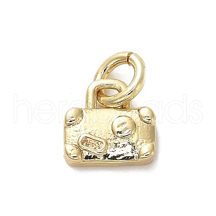 Brass Charms KK-H493-01G-08-1
