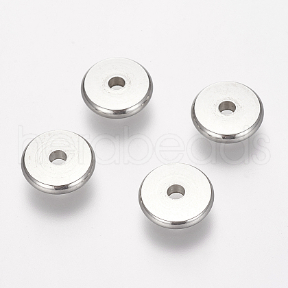 304 Stainless Steel Spacer Beads STAS-E136-68-1