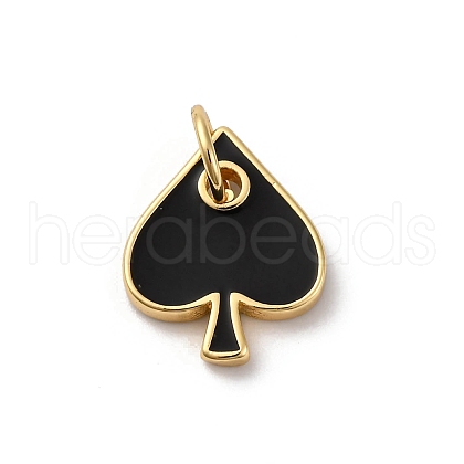 Brass Enamel Charms KK-Q098-25G-A02-1