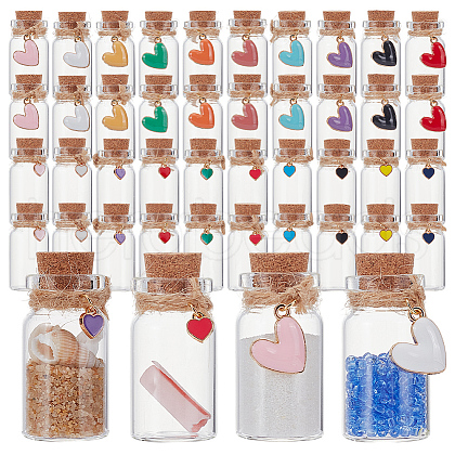20Pcs Glass Jar Glass Bottles AJEW-PH01585-1