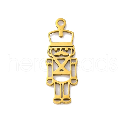 201 Stainless Steel Pendants STAS-Q015-05G-1