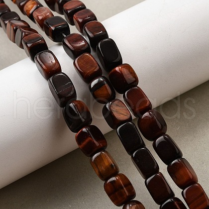 Natural Tiger Eye Beads Strands G-F791-C01-1