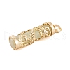 Synthetic Luminous Stone Column Pendants FIND-C058-01G-06-2
