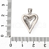 Brass Micro Pave Cubic Zirconia Pendants KK-P308-18P-3