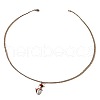 Christmas Theme Alloy Enamel Pendant Necklaces & Dangle Earrings Sets for Women WGFE393-01-2
