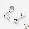 925 Sterling Silver Pendant Bails STER-E050-14S-3