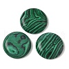 Synthetic Malachite Cabochons G-C189-05D-1