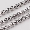 Tarnish Resistant 304 Stainless Steel Rolo Chains CHS-K001-99C-1