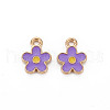 Alloy Enamel Charms ENAM-T016-14-RS-2