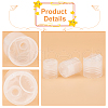 BENECREAT 30Pcs 3 Style PP Plastic Press Caps AJEW-BC0003-83B-4