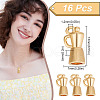 GOMAKERER 16Pcs Brass Charms KK-GO0001-51-2