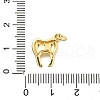 Brass Charms KK-C087-03G-3
