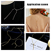 Unicraftale Adjustable 304 Stainless Steel Slider Necklaces NJEW-UN0001-001-3