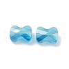Electroplate Glass Beads GLAA-D016-16A-2