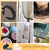   2Pcs 2 Colors Three Layer Organza Lace Trim Fabric DIY-PH0021-43-6