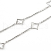 Tarnish Resistant 304 Stainless Steel Cable Chains CHS-F015-13P-1