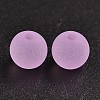 Transparent Acrylic Ball Beads FACR-R021-8mm-08-1
