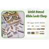 Brass Magnetic Slide Lock Clasps FIND-TA0001-10-22