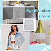Fingerinspire Polyester Tassel Lace Ribbon OCOR-FG0002-45B-6