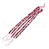 Natural Dyed Agate Bead Strands G-WH0008-23A-1